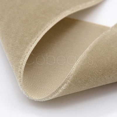 Polyester Velvet Ribbon for Gift Packing and Festival Decoration SRIB-M001-15mm-836-1