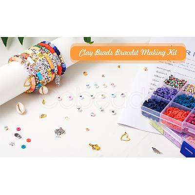 DIY Preppy Bracelet Making Kit DIY-TA0008-97-1