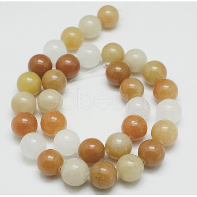 Natural Topaz Jade Beads Strands G-G150-4mm-1-1