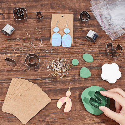 Unicraftale DIY Earring Making Finding Kit CELT-UN0001-02-1