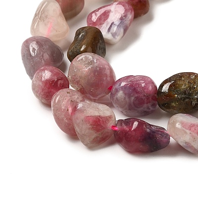 Natural Tourmaline Beads Strands X-G-L608-A08-02-1