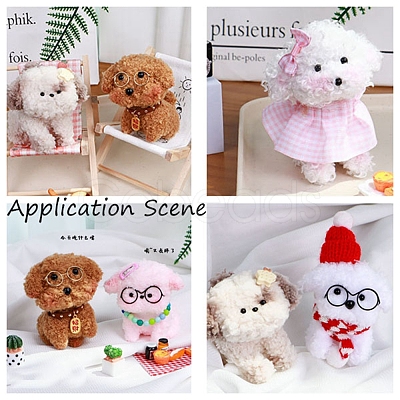 Polyester Plush Sticks DIY-Z031-01D-1