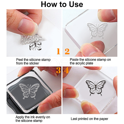 PVC Plastic Stamps DIY-WH0372-0063-1