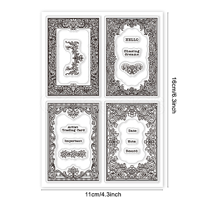 Custom Summer Theme PVC Plastic Clear Stamps DIY-WH0631-0104-1