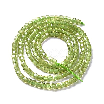 Natural Peridot Beads Strands G-D467-A11-1