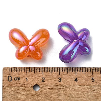 Imitation Jelly Acrylic Beads OACR-E033-14-1