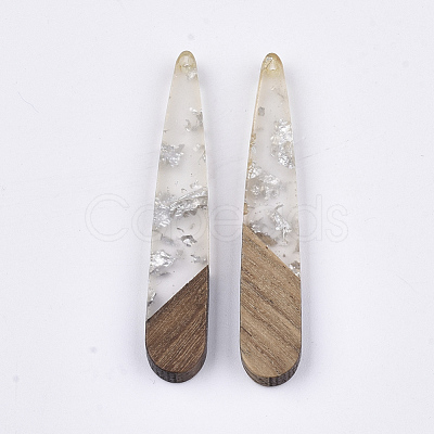 Resin & Wood Pendants X-RESI-S358-40N-1