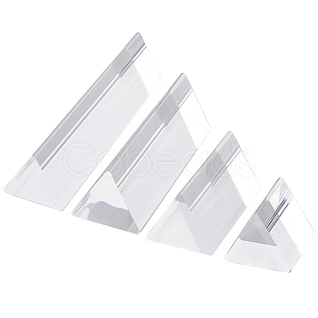 SUPERFINDINGS 1 Set Acrylic Display Stands DJEW-FH0001-13-1