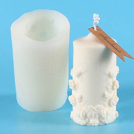 Column Food Grade Silicone Candle Molds PW-WG23551-06-1