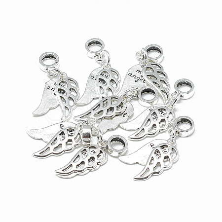 Thai 925 Sterling Silver European Dangle Charms STER-T002-20AS-1
