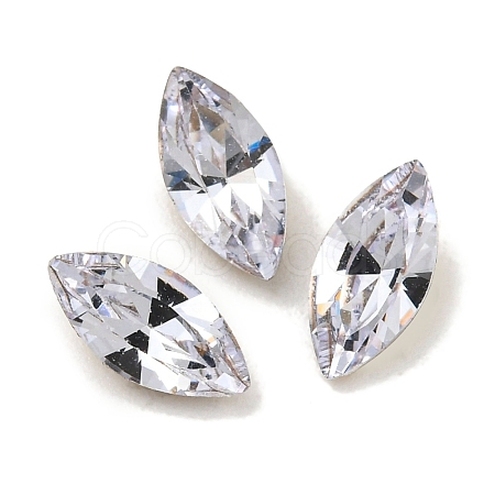 Glass Rhinestone Cabochons RGLA-L029-12A-283-1