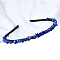 Lapis Lazuli with Metal Hair Bands, 150x130x50mm