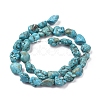 Natural Magnesite Beads Strands G-I263-02-2