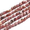 Natural Rhodonite Beads Strands X-G-D0002-B23-1