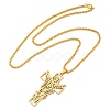 Cross Pendant Necklaces NJEW-A023-06G-2