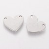 Tarnish Resistant 201 Stainless Steel Charms STAS-Q201-T134-2