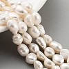 Natural Cultured Freshwater Pearl Beads Strands PEAR-P062-30B-2