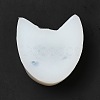 Halloween Double Devil Cat Heads DIY Candlestick Silicone Molds SIMO-B002-14-4