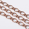 Iron Handmade Chains Figaro Chains Mother-Son Chains CHSM026Y-R-1