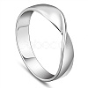 SHEGRACE Rhodium Plated 925 Sterling Silver Rings JR732A-03-1