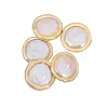 CHGCRAFT 5Pcs Natural Baroque Pearl Keshi Pearl Beads PEAR-CA0001-16-1