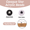 Opaque Acrylic Beads ACRC-TA0001-01-4