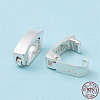 925 Sterling Silver Twister Clasps STER-D035-41S-1
