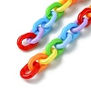 Handmade Acrylic Cable Chains AJEW-JB00538-2