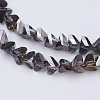 Electroplate Glass Beads Strands EGLA-J145-4mm-HP02-3