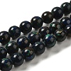 Natural Azurite Beads Strands G-H298-A01-03-1