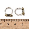 Tibetan Style Brass Pendants KK-K357-03AS-3