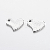201 Stainless Steel Stamping Blank Tag Pendants X-STAS-G029-2-1