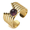 Natural & Synthetic Gemstone Finger Rings RJEW-U027-02G-2