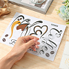 PVC Plastic Sticker for Wall Decoration DIY-WH0349-101-3