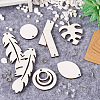 DIY Sublimation Blank Earring Making Kit DIY-SW0001-14-7