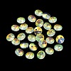 Electroplate Transparent Glass Beads EGLA-Z002-AB10-2