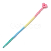 Heart Silicone Cable Ties SIL-T057-01I-2