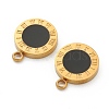 Fashion 304 Stainless Steel Enamel Charms STAS-Z009-13G-3