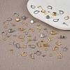 304 Stainless Steel 32Pcs 8 Style Stud & 24Pcs 6 Style Leverback Earring Findings FIND-SZ0002-10-6