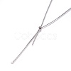 Stainless Steel Slider Necklace Making X-AJEW-JB00476-2