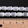 Natural Selenite Beads Strands G-F750-B-01-3