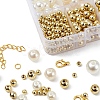 DIY Round Beads Jewelry Set Making Kit DIY-YW0004-45G-4