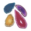 About 100G Natural Agate Pendants G-YW0002-01-2