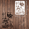 Large Plastic Reusable Drawing Painting Stencils Templates DIY-WH0202-034-2