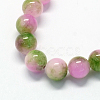 Natural Dyed Persian Jade Gemstone Bead Strands G-R271-10mm-XP25-2