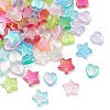 100Pcs 2 Style Eco-Friendly Transparent Acrylic Beads TACR-YW0001-86H-2