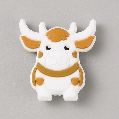 Cattle Food Grade Eco-Friendly Silicone Beads SIL-SZC0007-01D-1