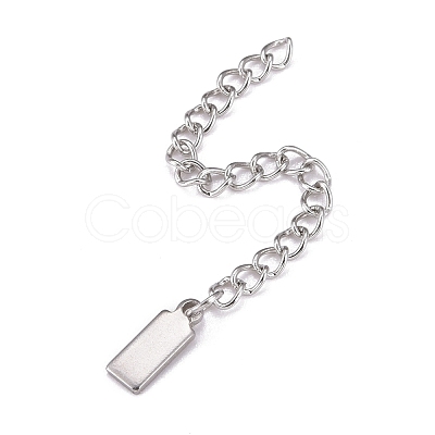 Tarnish Resistant 304 Stainless Steel Chain Extender STAS-F268-53P-1