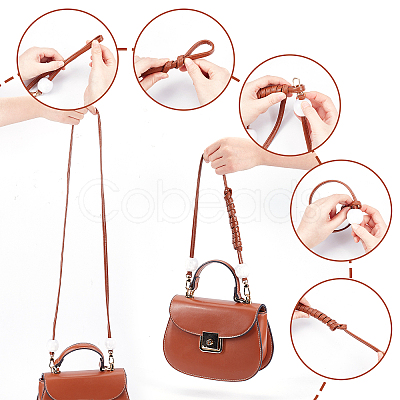 PU Leather Chain Bag Strap FIND-WH0093-15A-1