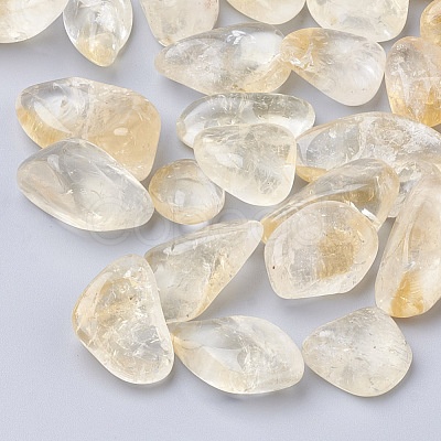 Natural Citrine Beads G-Q989-024-1